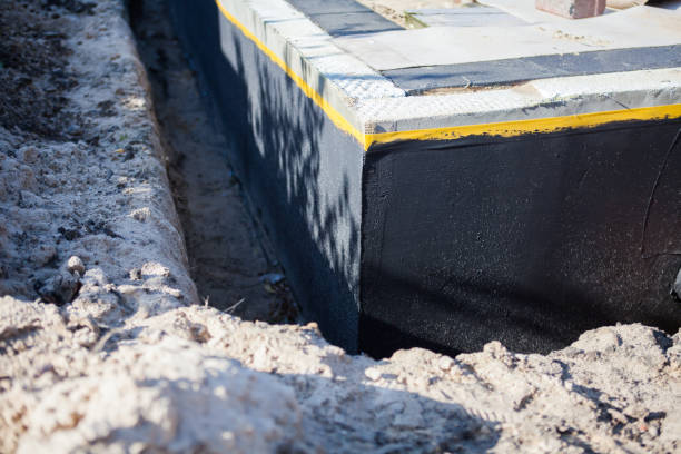 Residential Emergency Waterproofing installation at a Spiceland, IN home by SJ Waterproofing Pros