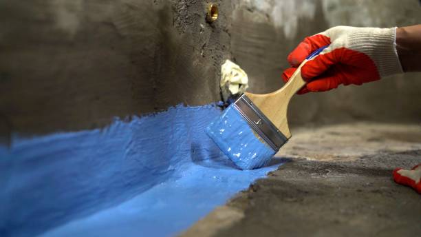 Commercial Emergency Waterproofing project at a Spiceland, IN business property by SJ Waterproofing Pros
